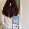 Cute Snowman Scarf Warm Knitted Scarf for Autumn and Winter