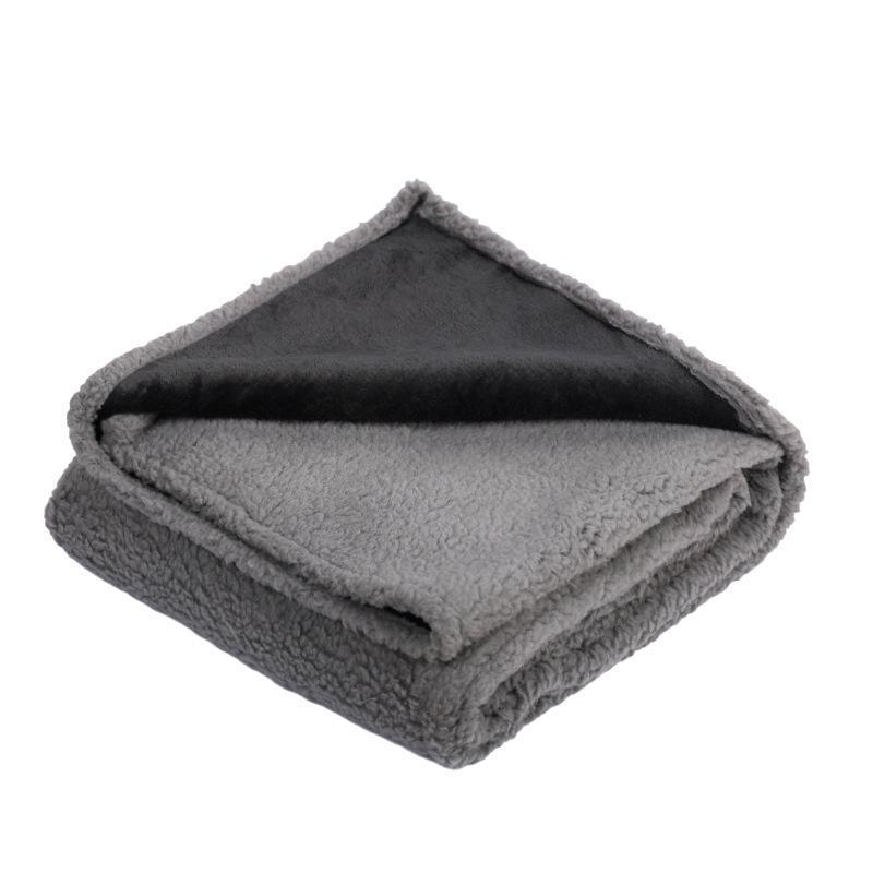 Waterproof Flannel Lambskin Pet Blanket & Thickened Dog Mat