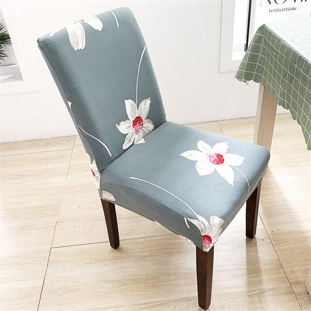 Universal Size Dining Chair Cover Cheap Big Elasticity Seat Protector Seat Case Chair Covers For Hotel Living Room Restaurant 