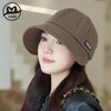 High-quality Genuine Zhao Ruth Hat Female Face Small Autumn and Winter New Plain Cap Fashion Trend