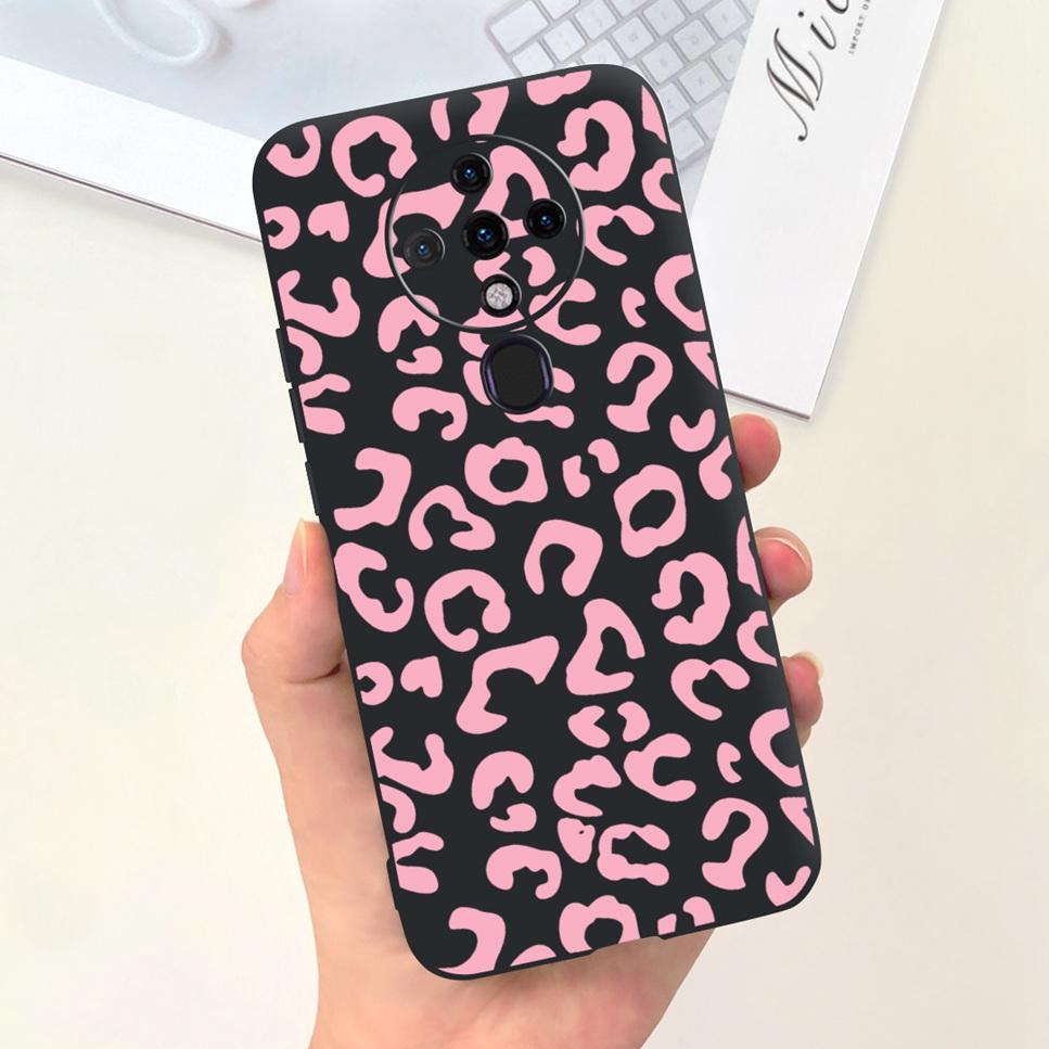 New For Tecno Spark 6 Case Space Astronaut Dinosaur Soft Silicone Black Pink Cover For Tecno Spark6 KE7 Bumper Phone Case Funda