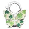 Large Matte Butterfly Hanging Bag Hook - Foldable Women's Bag Buckle & Portable Table Edge Hook for Luggage Accessories.