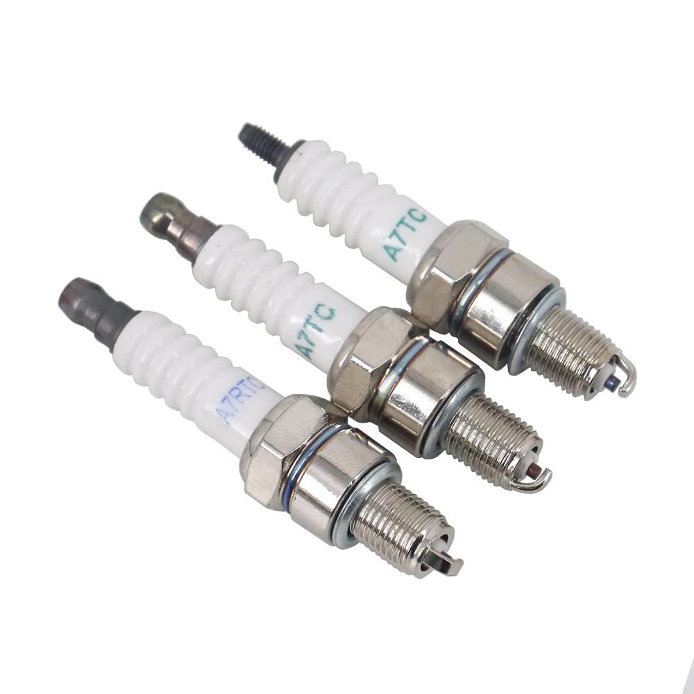 1 PC A7RTC Motorcycle Ignition Spark Plug For Yamaha TTR125 Virago V-Star 250 XV250 YBR125 Raptor 50 YFM250 Big Bear YFM/XTZ125