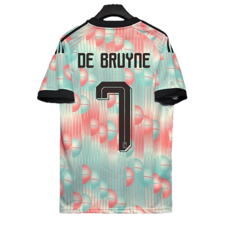 Belgium 2026 World Cup Soccer Jersey Men Women Short Sleeve Football Kit Home Away De Bruyne 7 Player Fan Version