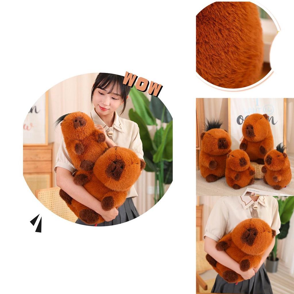 Capybara Rodent Plush Toy Cute And Soft Stuffed Animal 25cm/35cm