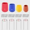 Silicone Rod Bottom Protector Fishing Rod Handle Protective Case Replacement Fishing Rod End Cover Butt Cushions Enduring