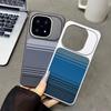 iQOO15 Magnetic Phone Case with Kevlar Texture and Plaid Stripe Design – Hidden Magnetic Feature for Men and Women