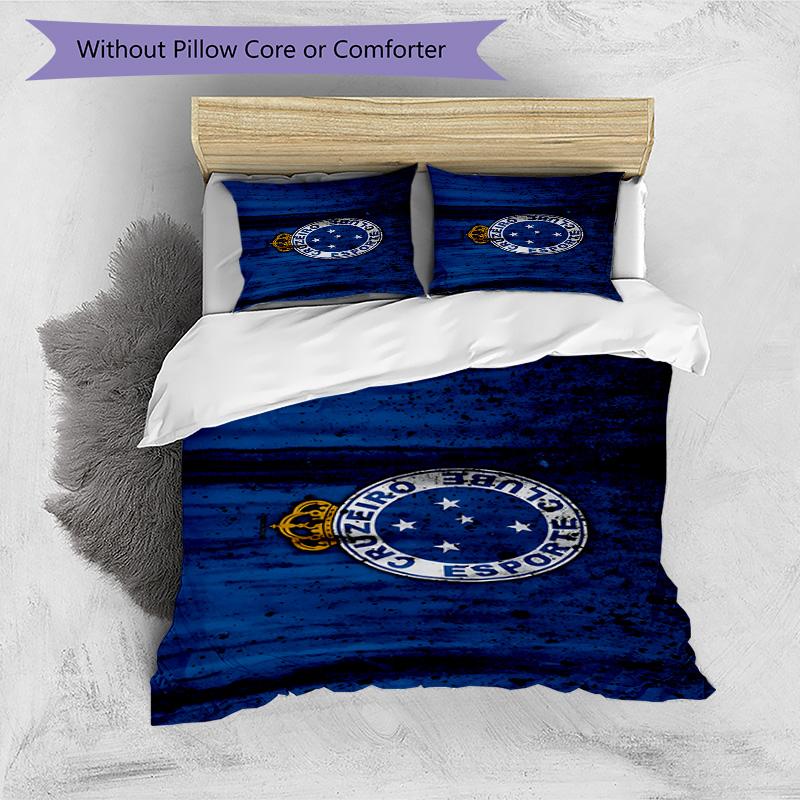 Fc Esporte Printed Pattern Duvet Cover Set – includes 1 duvet cover and 2 matching pillowcases Bedroom decor Christmas gifts