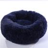 Cat Cushions Bed Multiple Size and Color Winter Soft Round Sofa Bed Cat Bed for Indoor Cat Furry Sofa
