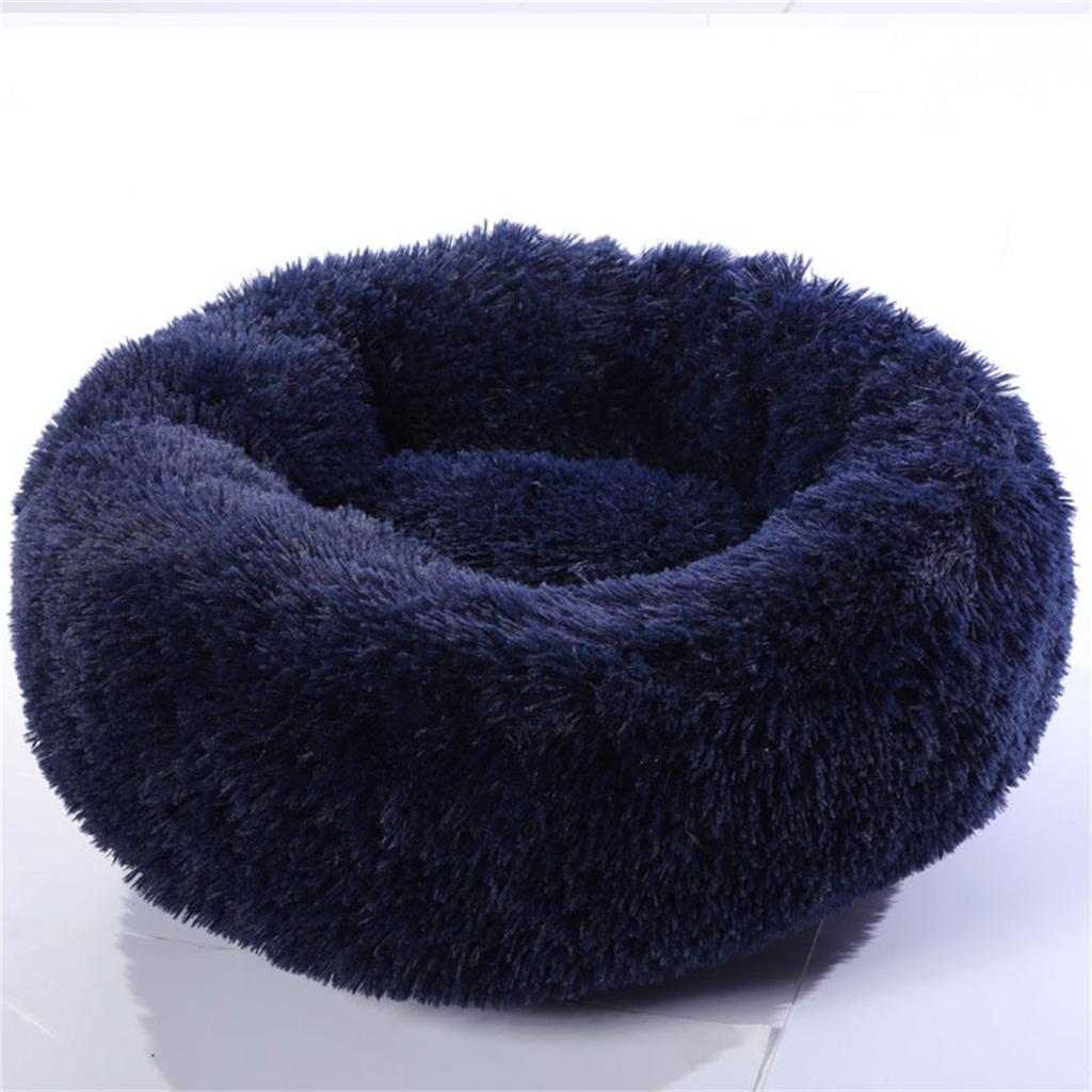 Cat Cushions Bed Multiple Size and Color Winter Soft Round Sofa Bed Cat Bed for Indoor Cat Furry Sofa