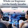 Xiaomi Car Air Freshener USB Rechargeable, Smart Induction Auto On/Off Aromatherapy Diffuser with LED Light, Car Fragrance Air Purifier