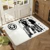 Guitarist T-Tom Kaulitz Singer Floor Mat Soft Thickened Absorbent Non-Slip Bedroom Living Room Door Mat Home Decor Flannel Rugs