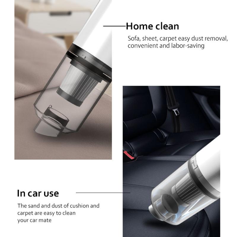 6500Pa High Suction Wireless Mini Vacuum, Handheld Cleaning Tool Suitable for Household and Automobile Cleanup Work