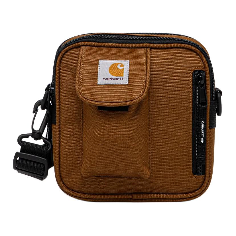 New Carhartt WIP Polyester Crossbody Bag, Shoulder Bag Small Size Unisex Caramel Brown I031470-HZXX