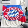 1pc FC Bayern Munich Print Flannel Blanket, High quality Comfortable for All Seasons, Home Decor, Warmth and Comfort, Perfect for Christmas Gifts48