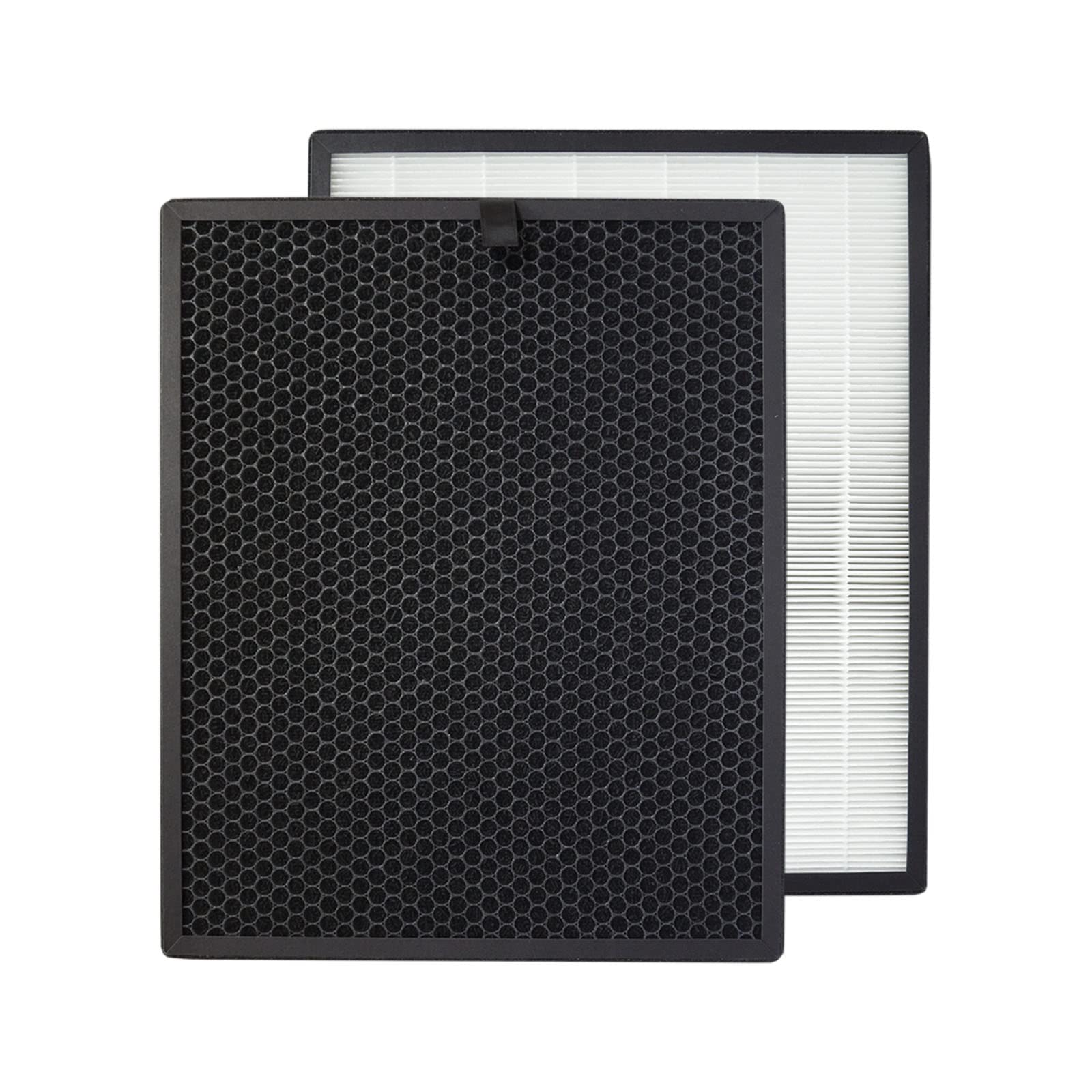 

PUREBURG Replacement HEPA filter Compatible with IRIS OHYAMA Air purifier Compatible model number Dust collection Activated carbon filter PMMS-DCHF