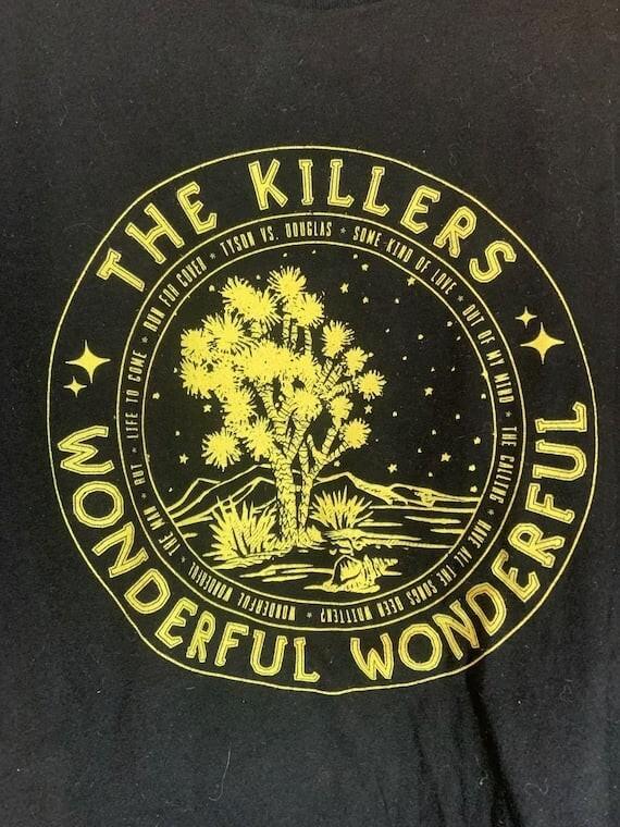 

The killers large black Shirt black Short Sleeve Cotton All size Unisex T-Shirt XL