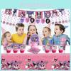 New Party Supplies Set With Decorative Balloons And Tableware