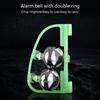 10pcs Glow Night Indicator Double Bells Alarm Fishing Gear Equipment for Lake River Arched Fishing Bells Rod Alarm