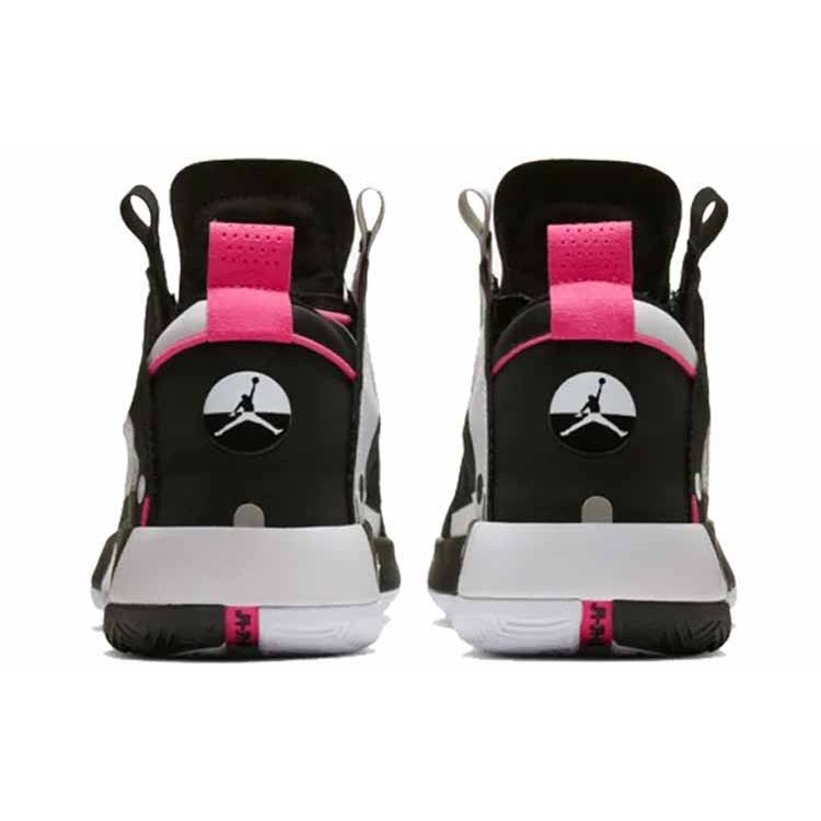 Air Jordan 34 PF Chinese New Year Unisex Sneakers White Black Metallic-Silver BQ3381-016