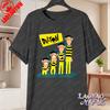 Dalton Brothers Cartoon Print Unisex Cotton TShirt Lucky Luke Summer Casual Tee for Unisex Women Trendy Family Matching Outfits
