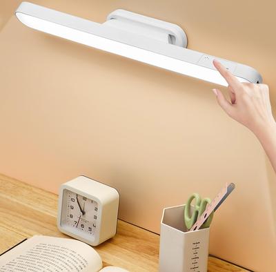 Eye-Friendly LED Desk Lamp with Magnet, Suitable for Bedrooms, Beds, Study Desks, Cabinets, Closets, Wall-Mounted, and Cars, 3 Color Temperatures,