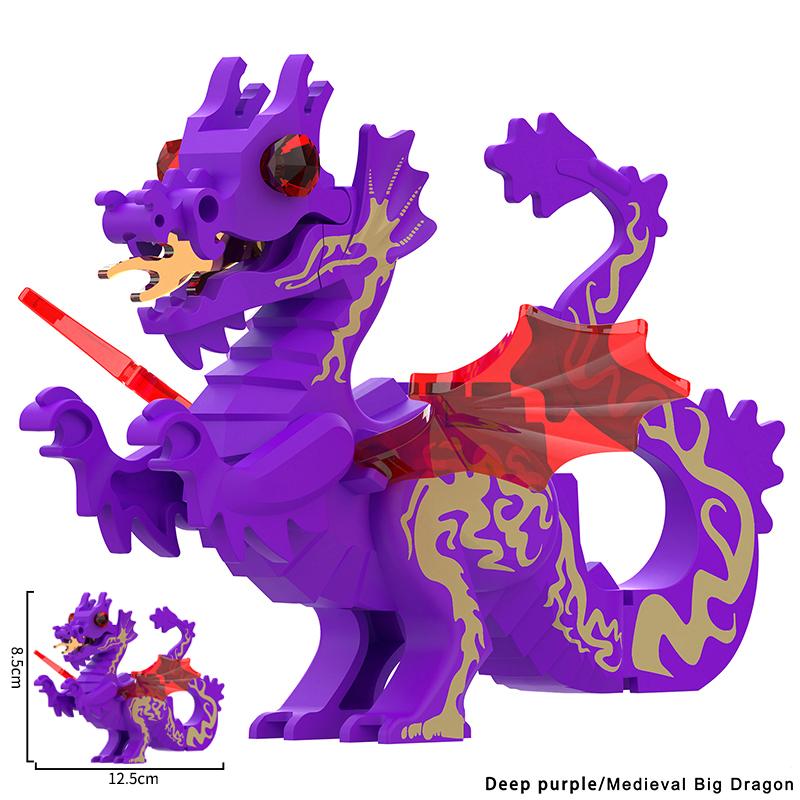 High-Standard Moc Creative High-Standard Medieval Fantasy Creature High-Standard Action Figurineures Construction-Set-Set Premium-Quality