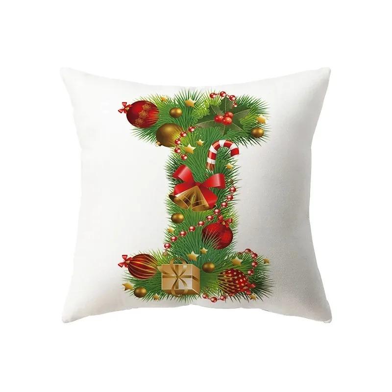 

Наволочки с рождественской тематикой Аксессуары для автомобиля Офис Санта-Клаус Гостиная Диван Домашние наволочки 40x40cm