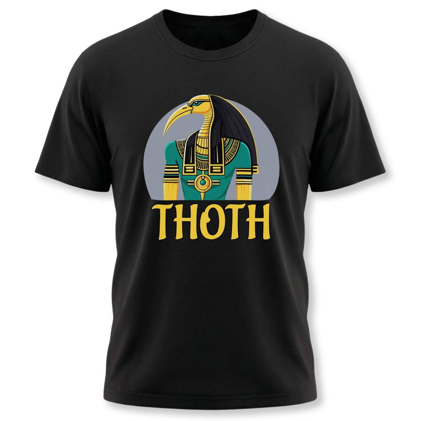 Thoth Egyptian God T-Shirt | Ancient Egypt Mythology Graphic and Text Tee XXXL