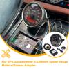 For Motor Car Truck Boat 220km/H Metal GPS Speedometer Winder Counters 12V 24V 85mm Speed Gauge Meter With LED And GPS Antenna