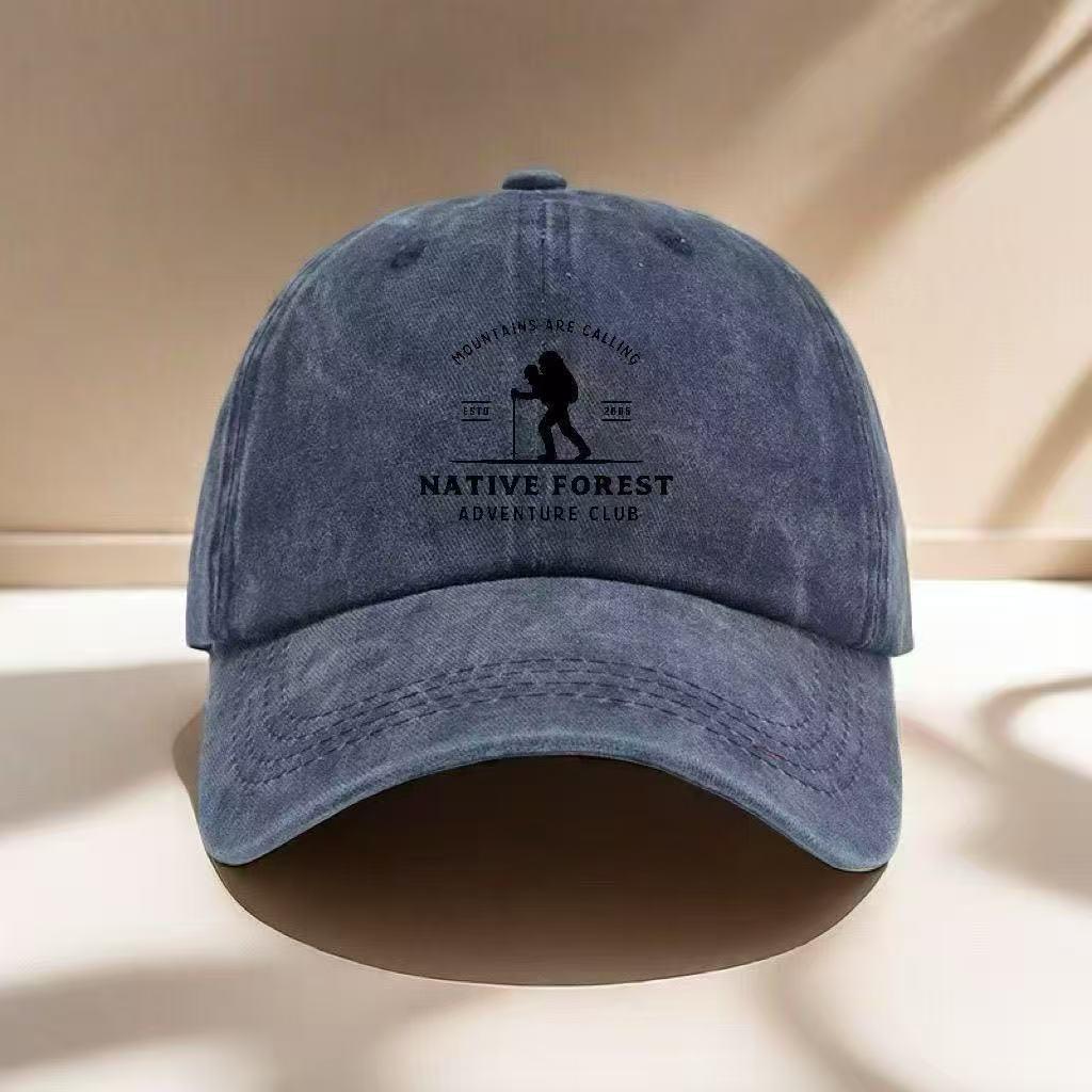 Unisex Leśna Przygoda Czapka Baseballowa - Miękki Daszek Słoneczny