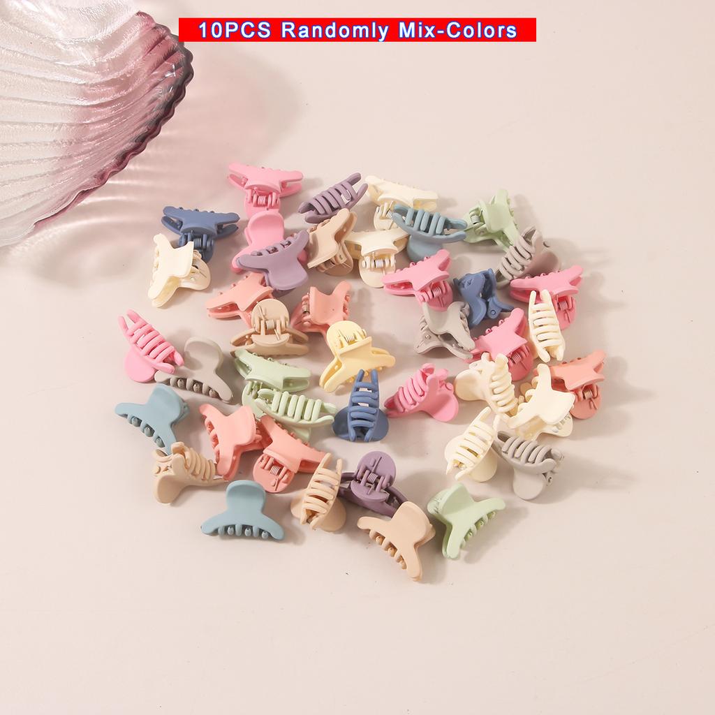 Colorful Candy Clasp Clip Mini Small Princess Head Broken Hair Clip Summer Forehead Bangs Side Clip Broken Hair Headpiece.