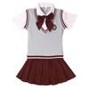Summer 2020 British Style Primary School Uniform Set for Boys and Girls