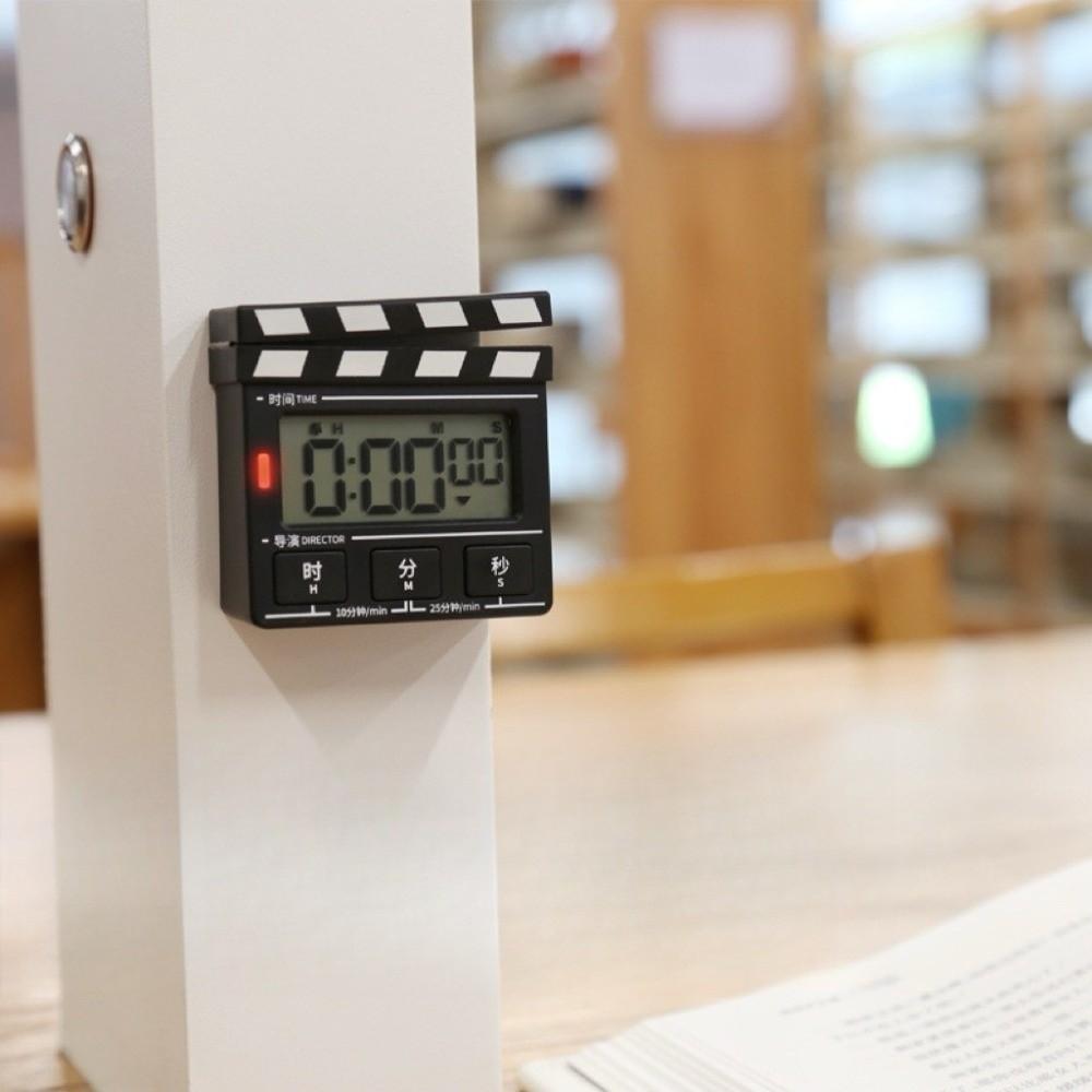 Vintage Movie Clapper Board Timer Multifunctional Magnetic Cooking Timer  Cooking
