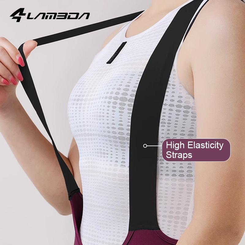 LAMEDA Pro Summer Cycling Shorts Women's Cycling Bib Shorts 3D Sponge Padded ShockShock Absorbing Road Bike Pants Cycling Pants
