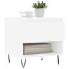 VidaXL Coffee Tables 2 Pcs White 50x46x50 Cm Engineered Wood 830909
