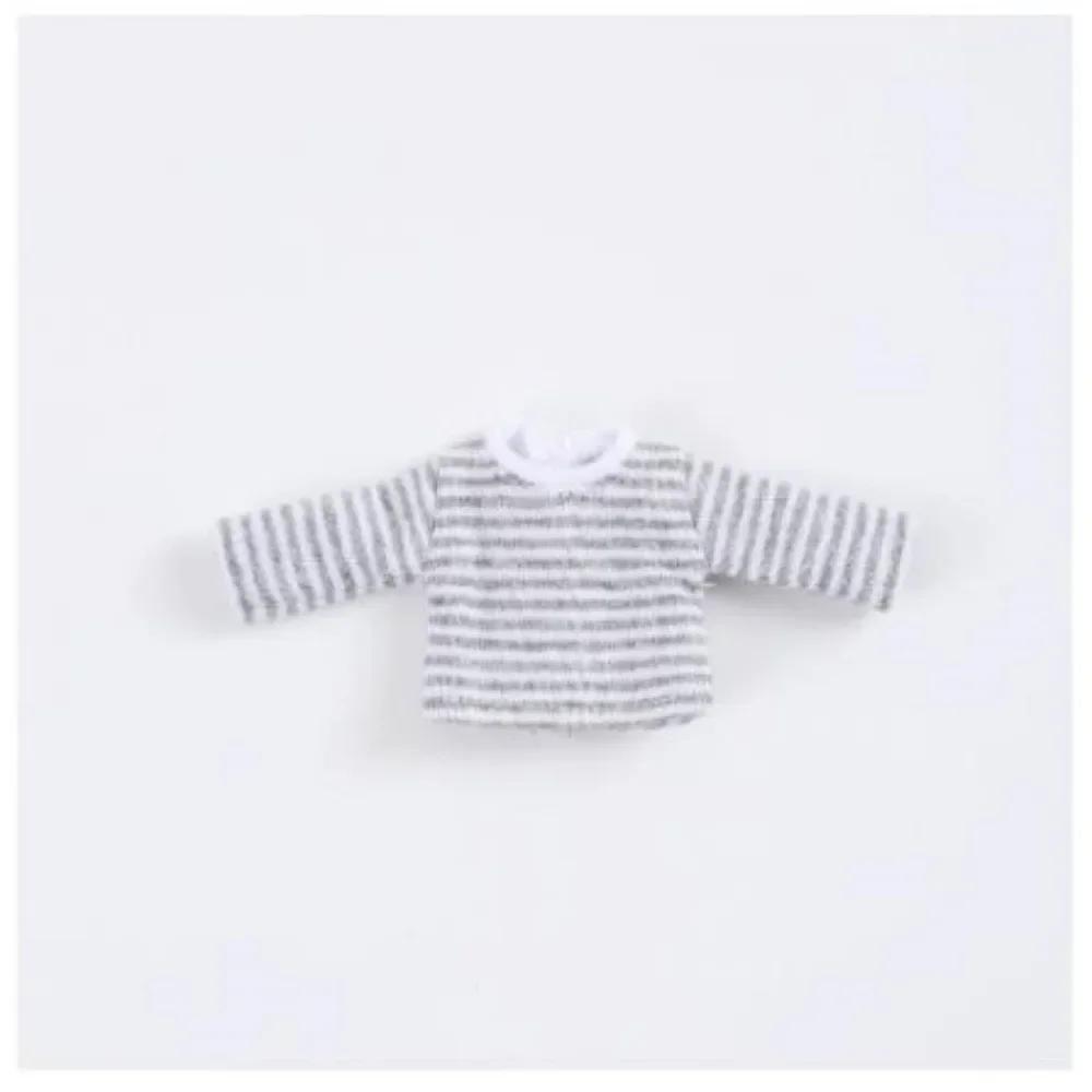 Handmade Doll Knitted Sweater Cardigans Multicolored Mini Casual Clothes Kids DIY Gift Toys for 1/11 1/12 Dolls For OB11 Dolls