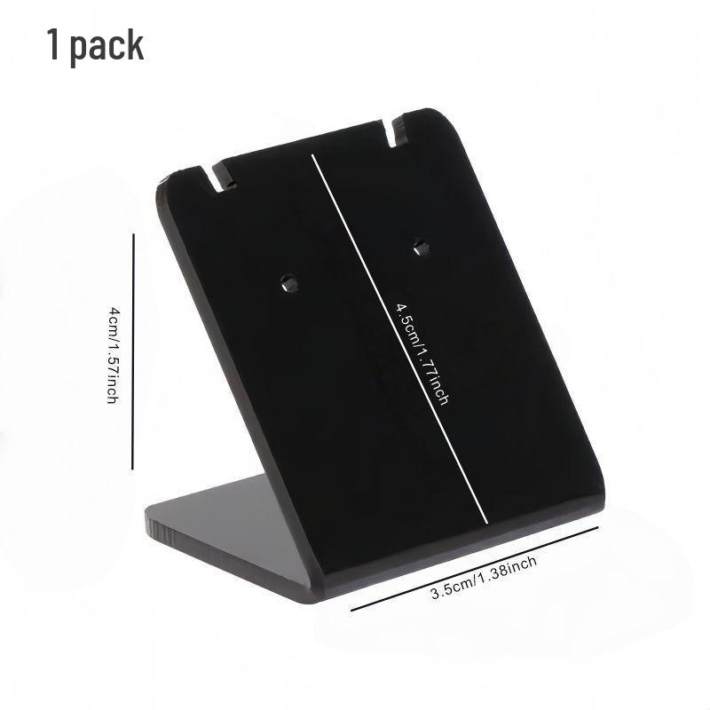 Transparent Acrylic Earring Display Stand - Jewelry Storage Rack for Home Use
