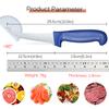 1/4 professional boning knife, sharp kitchen peeling and cutting knife butcher's knife for slaughtering pig bones, meat and fish