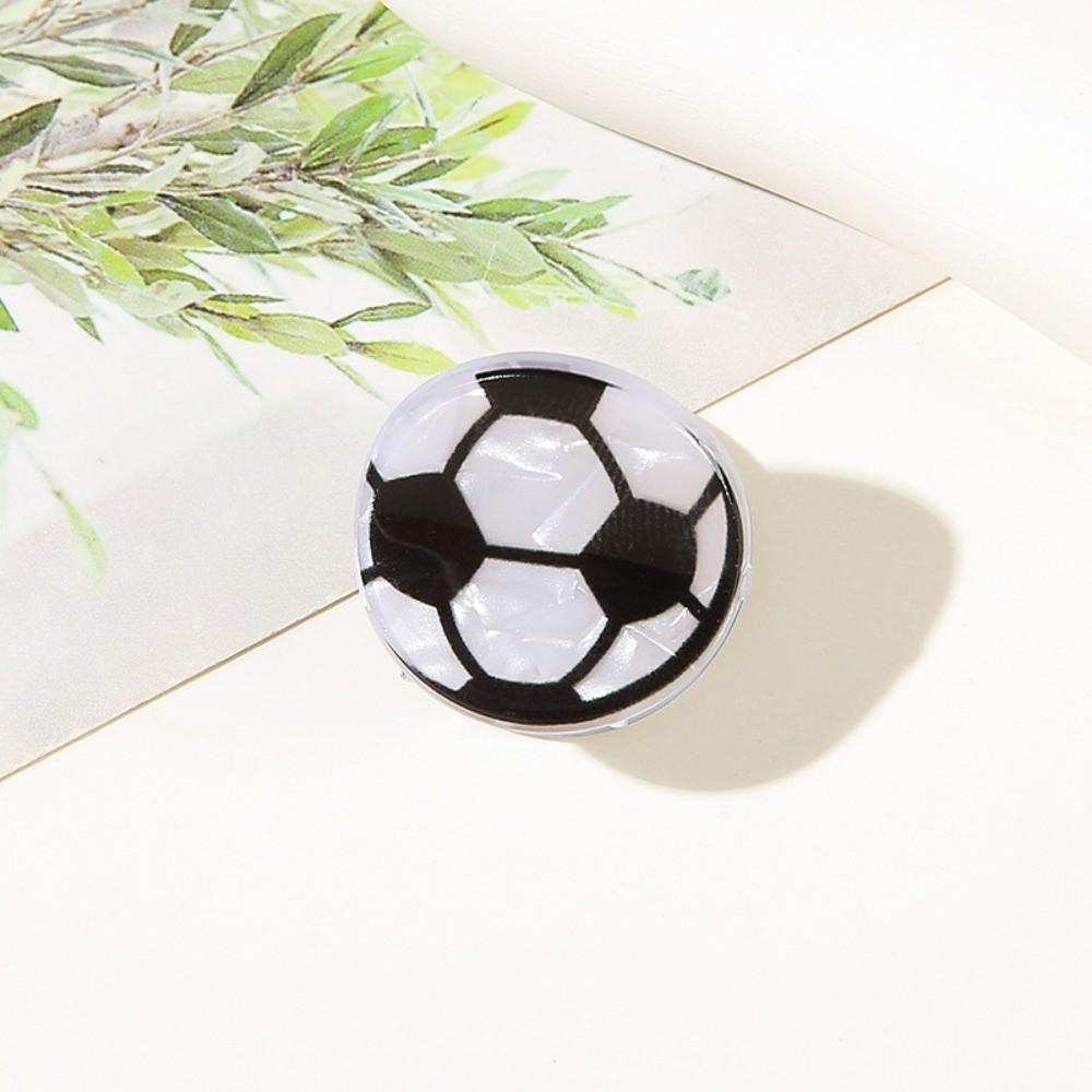 

Funny Acrylic Shark Hair Clip Large Size Football Hair Clip Creative Basketball Hair Claw Girl Small Football