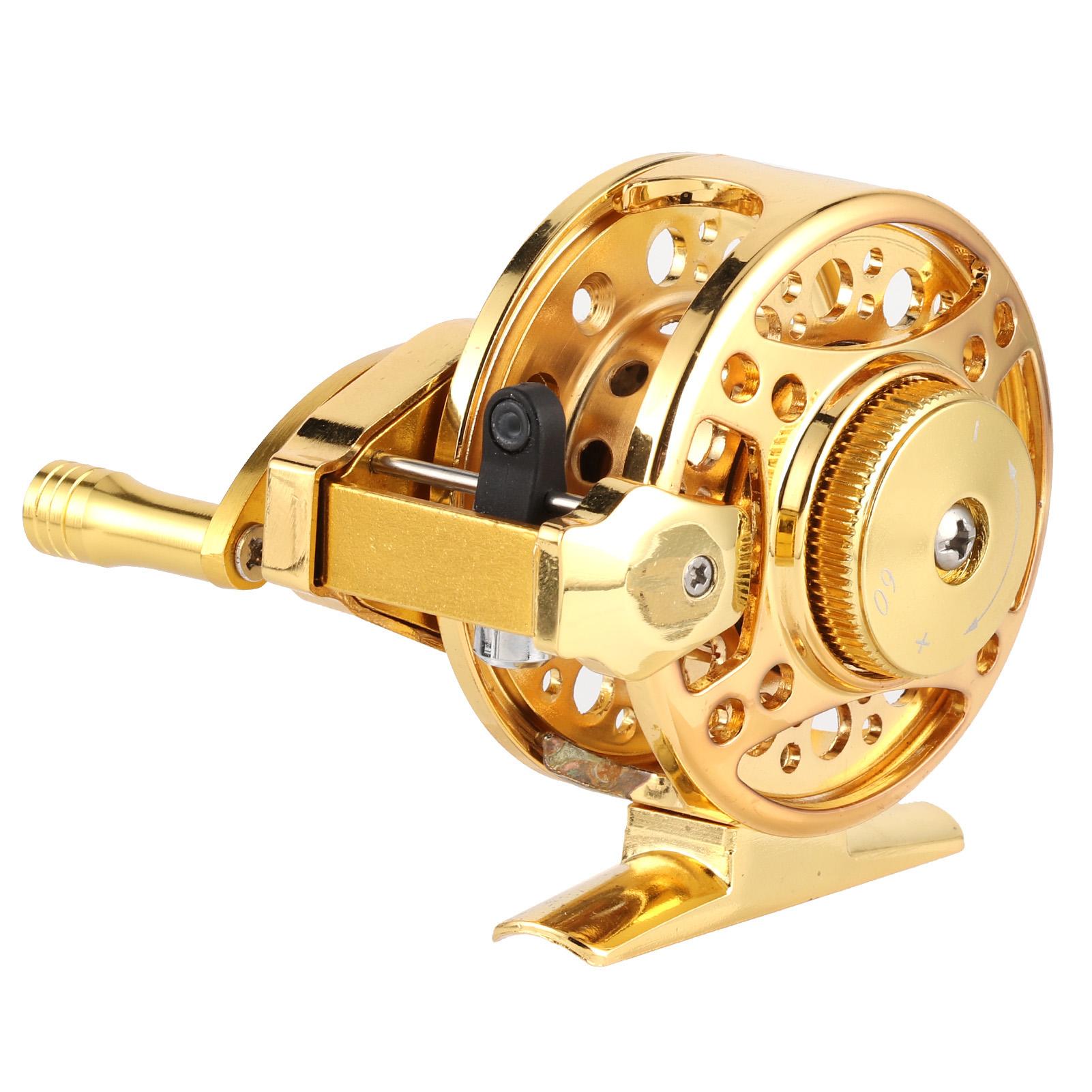 Portable All Metal Fishing Reels 5 Bearings 3.0:1 Gear Ratio High Speed Fishing Wheel left