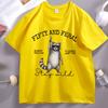 Funny 50th Birthday T-shirt Fifty Raccoon Graphic T Shirts Vintage Unisex Women Cotton Short Sleeve Round Neck Tshirt Streetwear