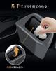 ECOZEN Trash Cans for Toyota 50 Compatible with the New RAV4 Car Storage Small Item Storage RAV4 Adventure Trash Car ABS Black 2-Piece Set Door-Side