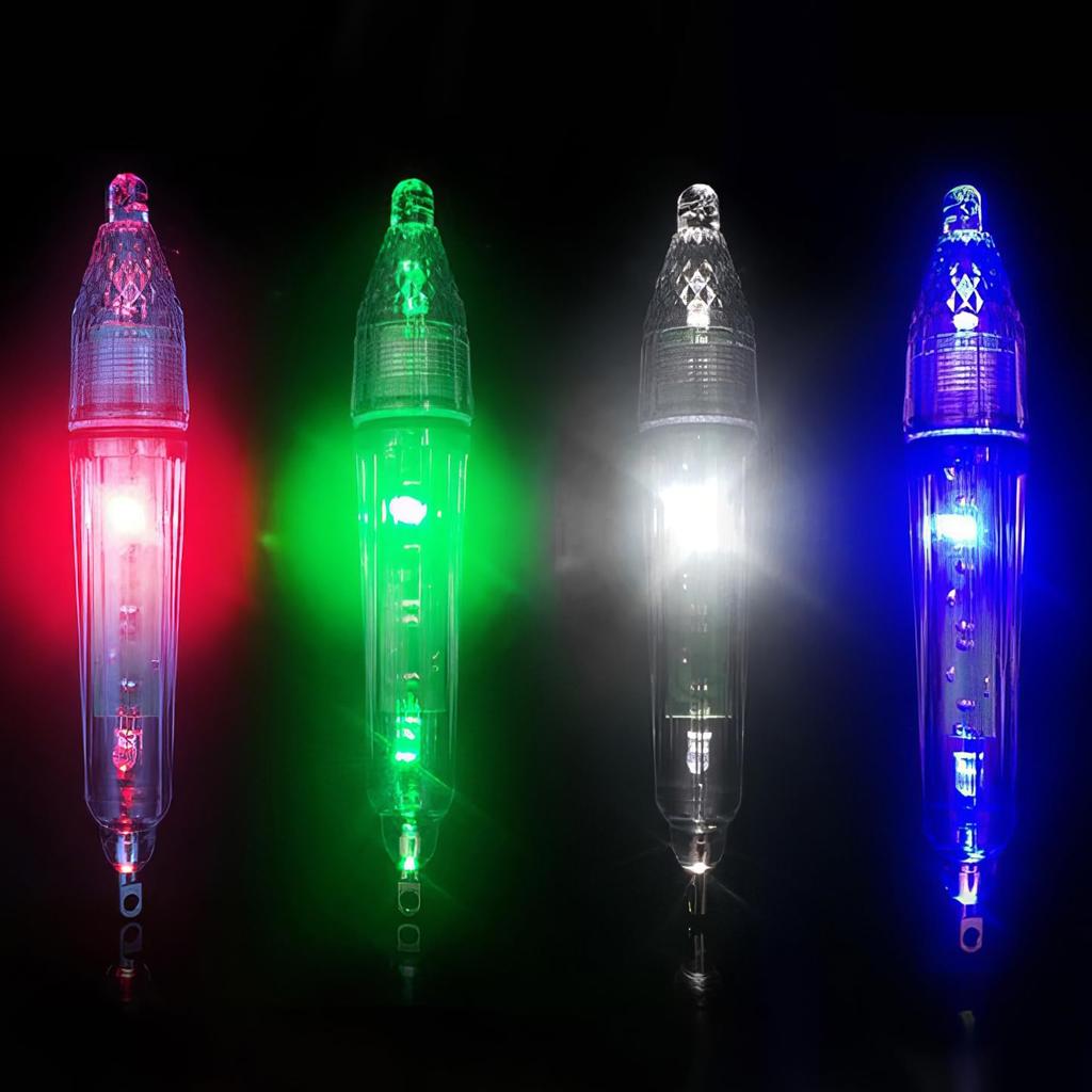 Piscorush Fishing Light 12/17cm Set of 5 Underwater Fishing Light