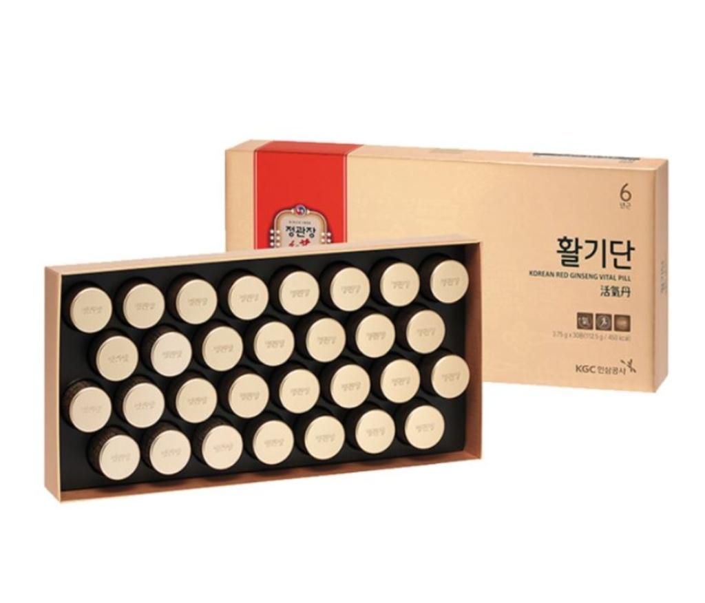 

[JungKwanJang] Korean Red Ginseng Hwalgidan (30 Pills) 10ea (3.75g x 300 Pills)