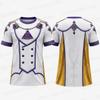 Summer Men Cosplay 3D Printed Crew Neck T-Shirt