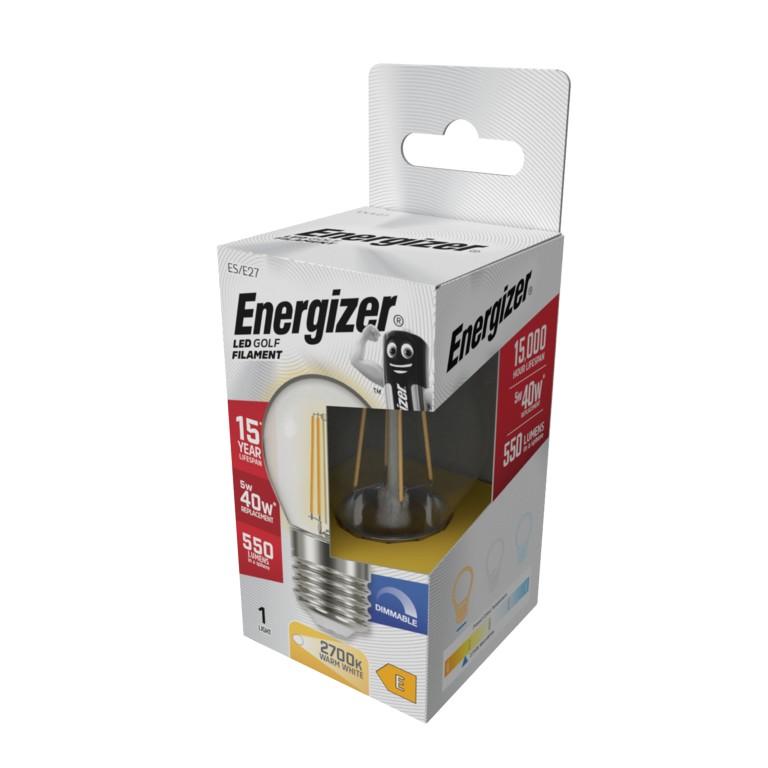 Energizer ES/E27 LED Golf Bulb