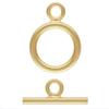 10 Pair Toggle Jewelry Clasps for Jewelry Making Metal Round OT Toggle Clasp Clip Craft DIY Necklace Chain Findings