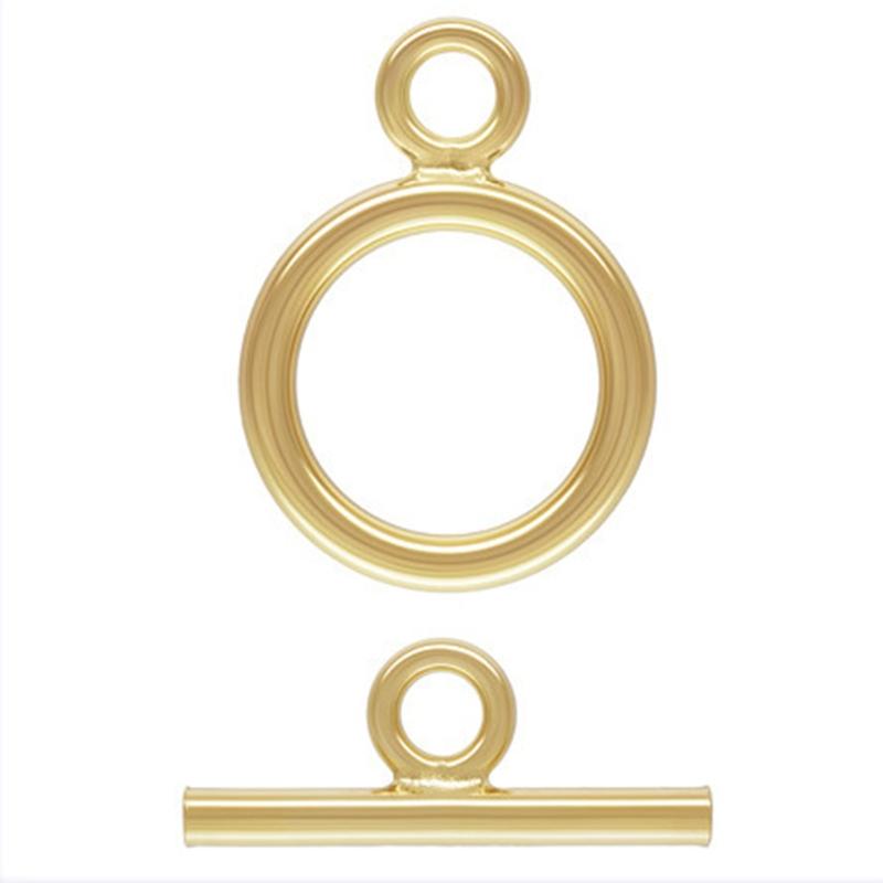 10 Pair Toggle Jewelry Clasps for Jewelry Making Metal Round OT Toggle Clasp Clip Craft DIY Necklace Chain Findings