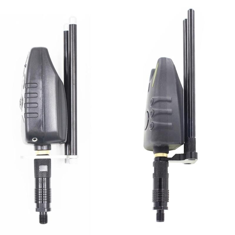 Windproof Stick Snag Stick Ears Fishing Rod Connector for Bites Alarm Fishing Accessories Aluminum Fishing Snag Stick